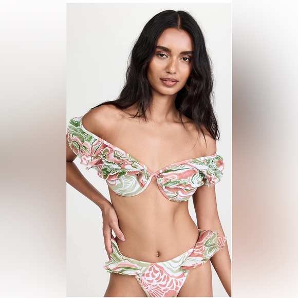 NWT ANDREA IYAMAH SALAMA BIKINI TOP - Picture 3 of 5